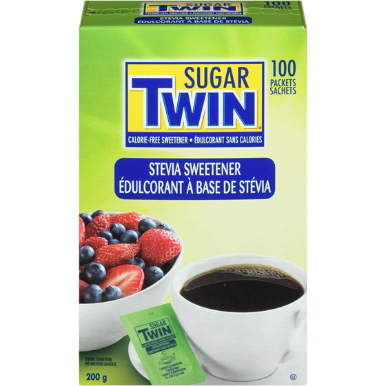 Sugar Twin Calorie-Free Stevia Sweetener 100 ea, $0.07/1ea