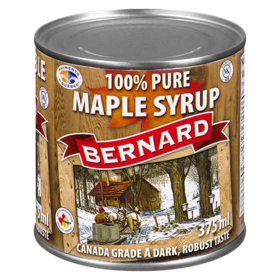 Bernard Maple Syrup, Dark 375 ml, $2.40/100ml