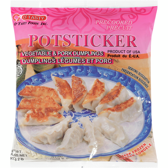 O'Tasty Tasty Vegetable Pork Pot Sticker 907 g, $1.16/100g