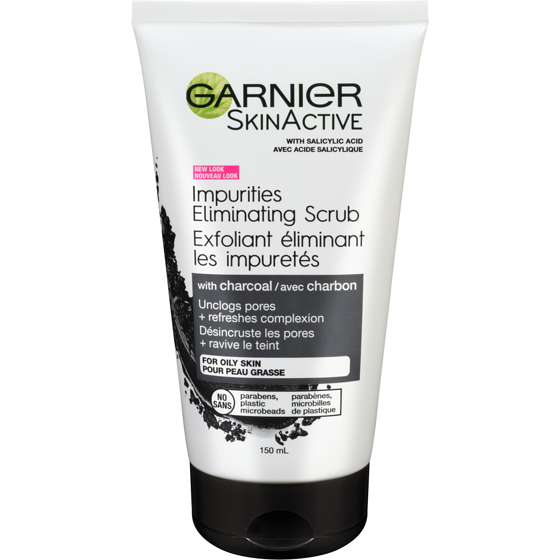 Garnier Skinactive Clean+ Clean+ Impurities Eliminating Scrub     150 ml, $6.39/100ml