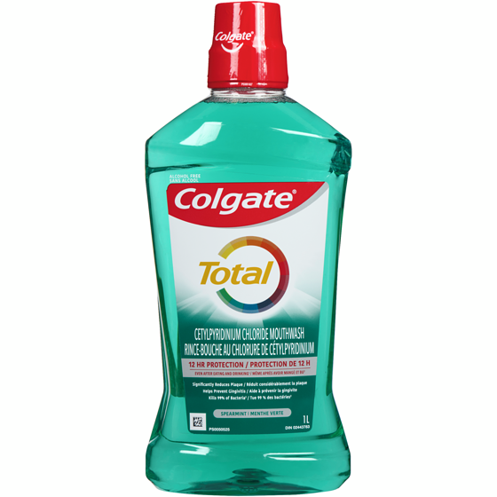 Colgate Total Mouthwash, Spearmint Surge 1 l, $0.80/100ml