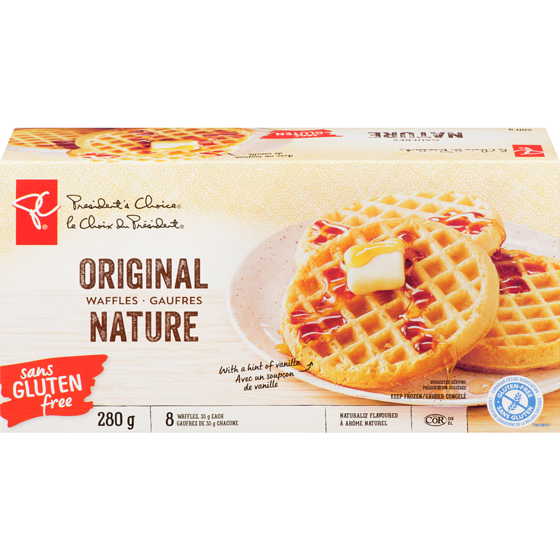 PC Gluten Free Waffle, Homestyle