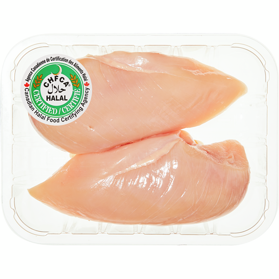 null Halal Chicken Breasts, Boneless Skinless $16.07/1kg $7.29/1lb