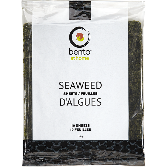 Bento Seaweed Sheets 25 g, $25.16/100g