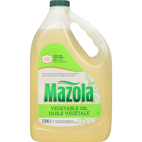 Mazola Huile végétale 2.84 l, 0,46 $/100ml