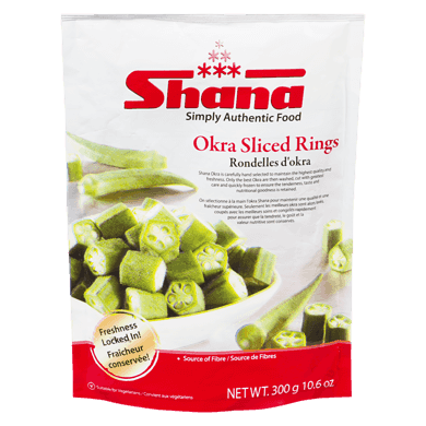 Shana Rondelles d’Okra 300 g, 0,60 $/100g