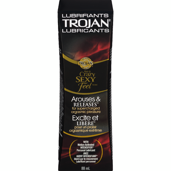 Trojan Lubrifiant personnel Excite et libère 88 ml, 23,85 $/100ml