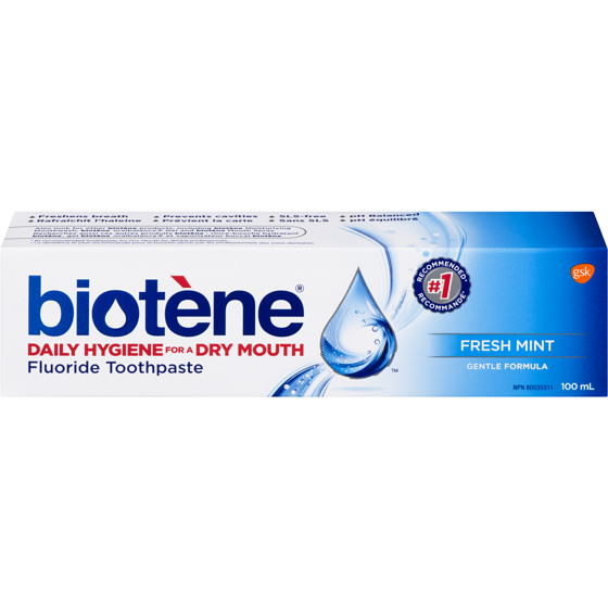Biotene Fluoride Toothpaste, Fresh Mint 100 ml, $15.49/100ml