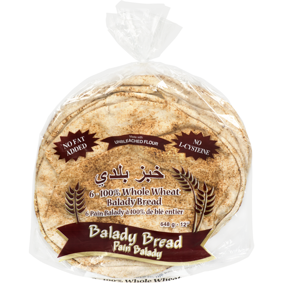 Byblos Balady Bread 12" 648 g, $0.69/100g