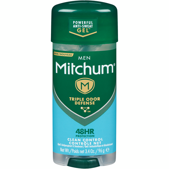 Mitchum Men Advanced Gel, Clean Control 96 g, $9.36/100g