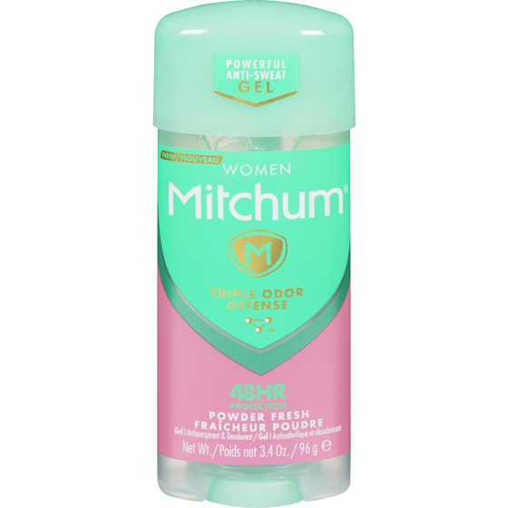 Mitchum Women Advanced Gel, Powder Fresh 96 g, $8.84/100g