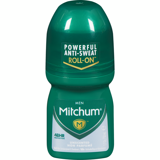 Mitchum Deodorants, Men Advanced Invisible Roll-On, Unscented 50 ml, $10.98/100ml