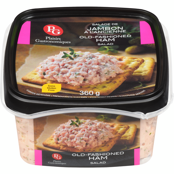 Plaisirs Gastronomiques Old-fashioned ham salad spread 360 g, $2.50/100g