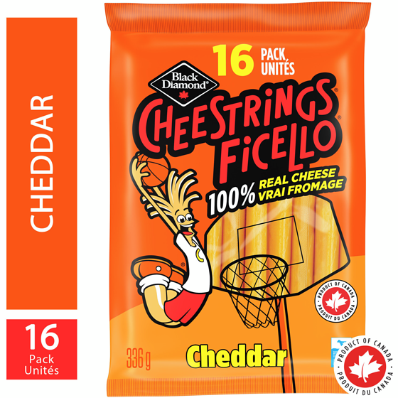 Black Diamond Ficello Cheddar 336 g, 1,78 $/100g