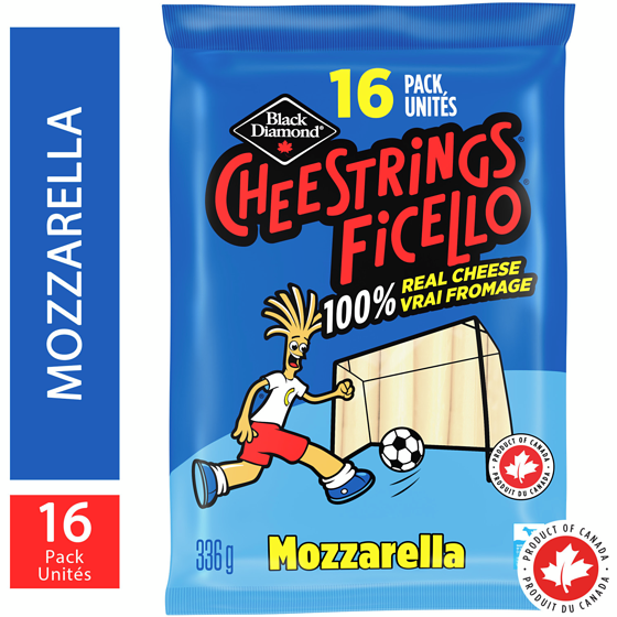 Black Diamond Ficello Mozzarella 336 g, 2,08 $/100g