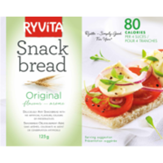 Ryvita Biscottes Snackbread 125 g, 2,80 $/100g