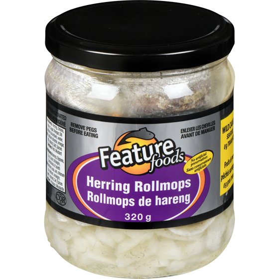 Feature Foods Herring Rollmops 320 g, $2.18/100g