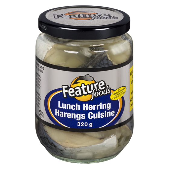 Feature Foods Lunch Herring 320 g, $1.87/100g