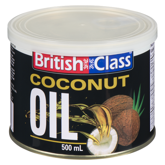 British Class Coconut Oil 450 g, $0.90/100ml