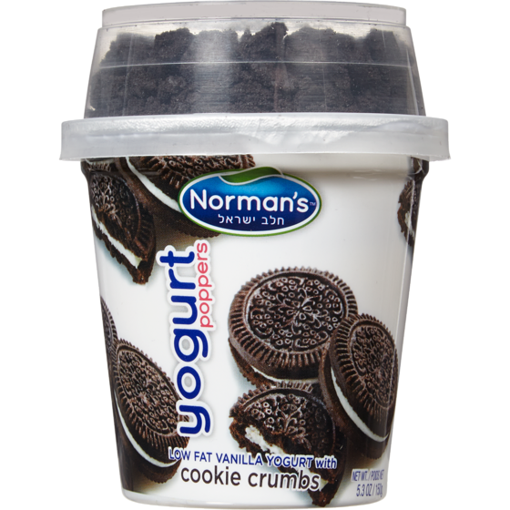 Norman Kosher Vanilla Cookies Yogurt 150 g, $1.86/100g