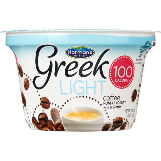 Norman Kosher Light Coffee Greek Yogurt 150 g, $1.86/100g