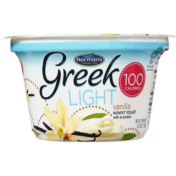 Norman Kosher Greek Yogurt, Light 150 g, $1.86/100g