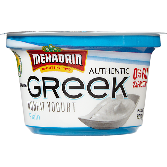 Mehadrin Greek Yogurt, Plain 170 g, $2.05/100g