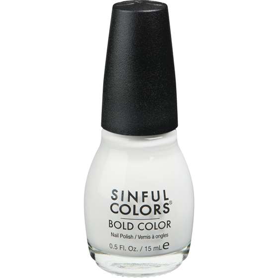Sinful Colours Professional Nail Polish Enamel, Snow Me White 15 ml, $0.23/1ea