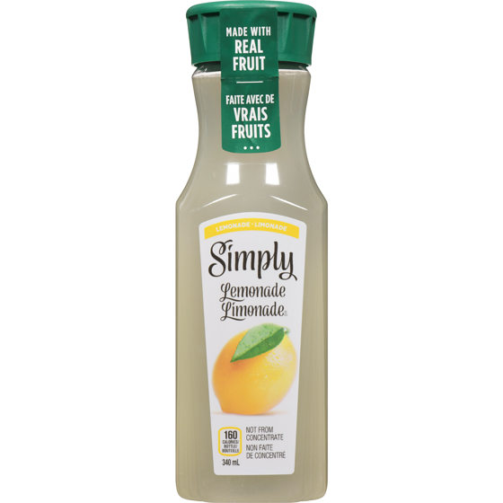 Simply Lemonade Bottle 340 ml, $0.67/100ml