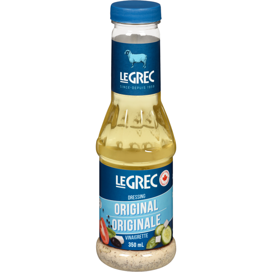Le Grec Vinaigrette Originale 350 ml, 1,14 $/100ml