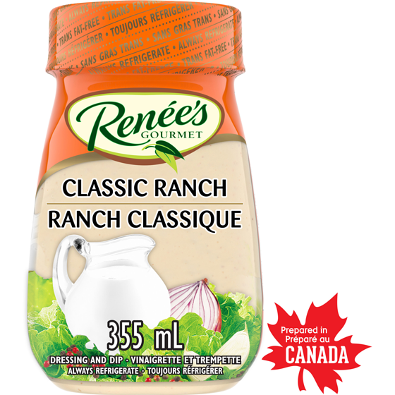 Renees Classic Ranch Dressing 355 ml, $1.69/100ml