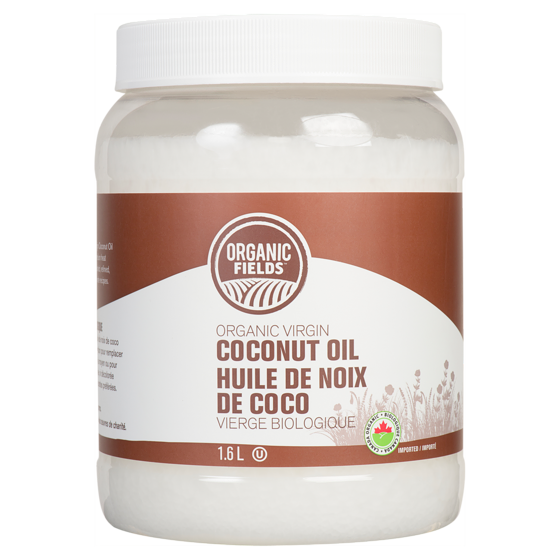 Organic Fields Huile de noix de coco vierge biologique 1.6 l, 1,56 $/100ml
