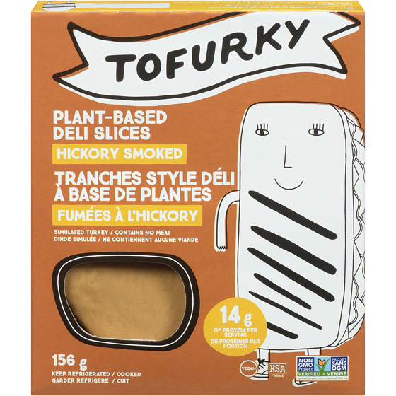 Tofurky Vegetarian Deli Slices, Hickory Smoked 156 g, $3.52/100g