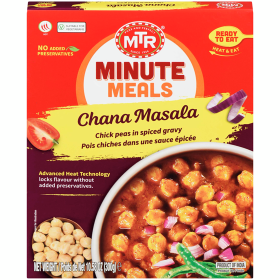 MTR Channa Masala 300 g, 1,10 $/100g