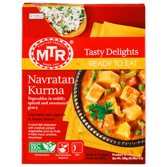 MTR Navratan Kurma 300 g, $0.83/100g