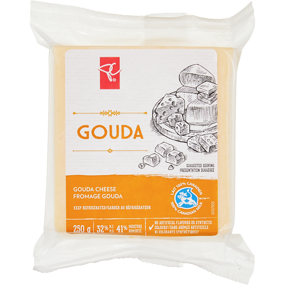 le Choix du Président Fromage gouda 250 g, 3,60 $/100g