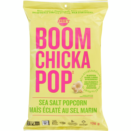 Angies Sel de mer Boomchickapop 136 g, 3,89 $/100g