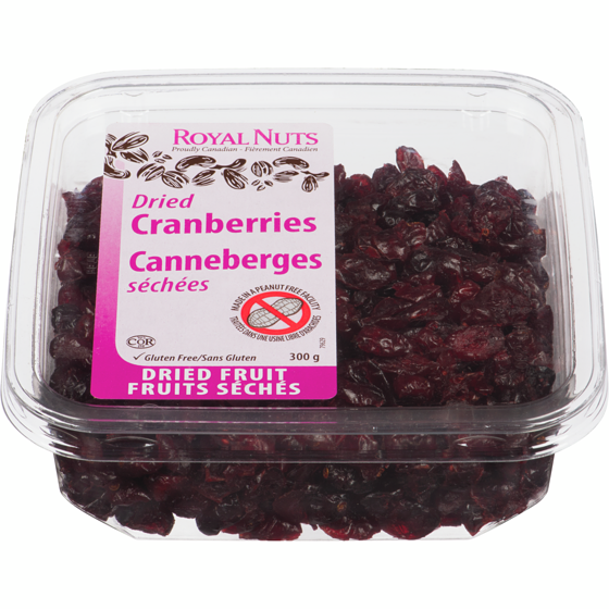 Royal Nuts Dried Cranberries 300 g, $2.33/100g