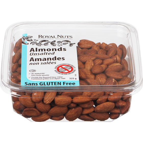 Royal Nuts Dry Roasted Almonds 325 g, $4.62/100g