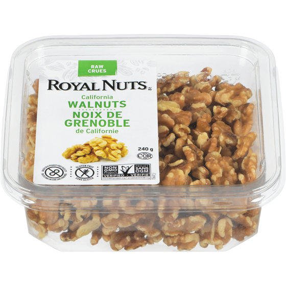 Royal Nuts Walnuts 240 g, $5.00/100g