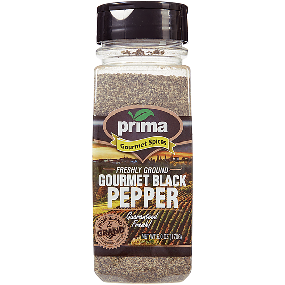 Prima Ground Black Pepper 213 g, $5.16/100g