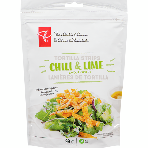 Lanières De Tortilla Chili Et Lime PC