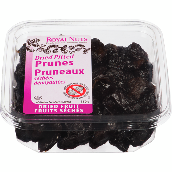 Royal Nuts Pitted Prunes 350 g, $2.57/100g