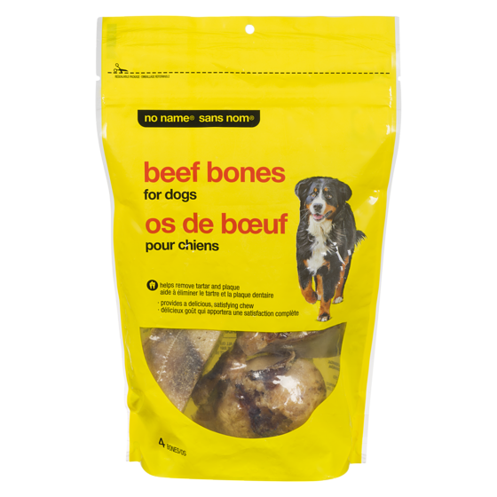 Sans Nom Os de bœuf pour chiens 1 ea, 8,00 $/1ch