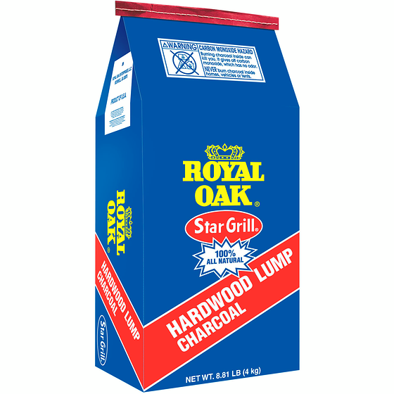 Royal Oak Star Grill Lump Charcoal, 4 kg 4 kg, $0.31/100g