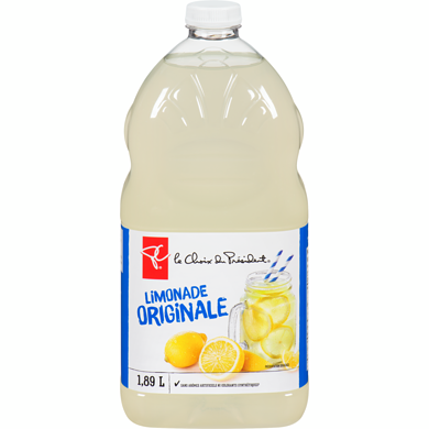 le Choix du Président Limonade originale 1.89 l, 0,13 $/100ml