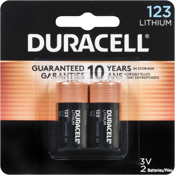 Duracell Ultra Photo Lithium Batteries, 123 2 ea, $13.50/1ea