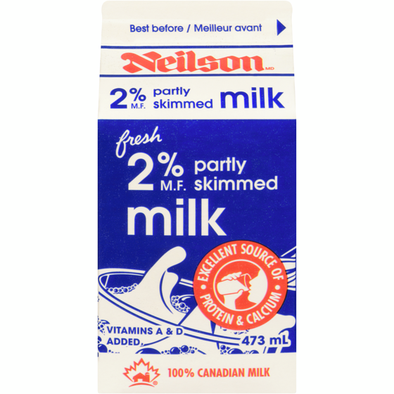 Neilson 2% Milk 473 ml, $0.59/100ml