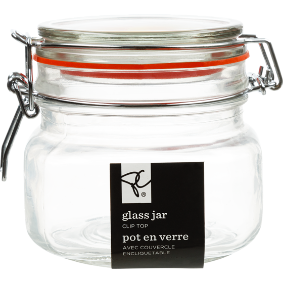President's Choice Square Clip Top Jar .05L 1 ea, $9.00/1ea