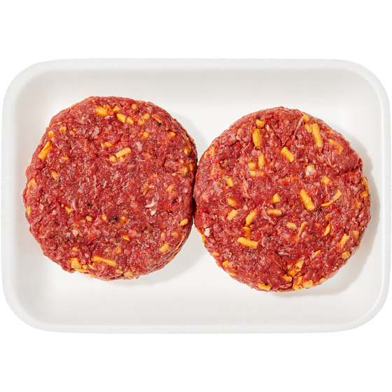 null Beef Burgers, Texas BBQ & Cheddar Cheese, Self Serve $23.12/1kg $10.49/1lb